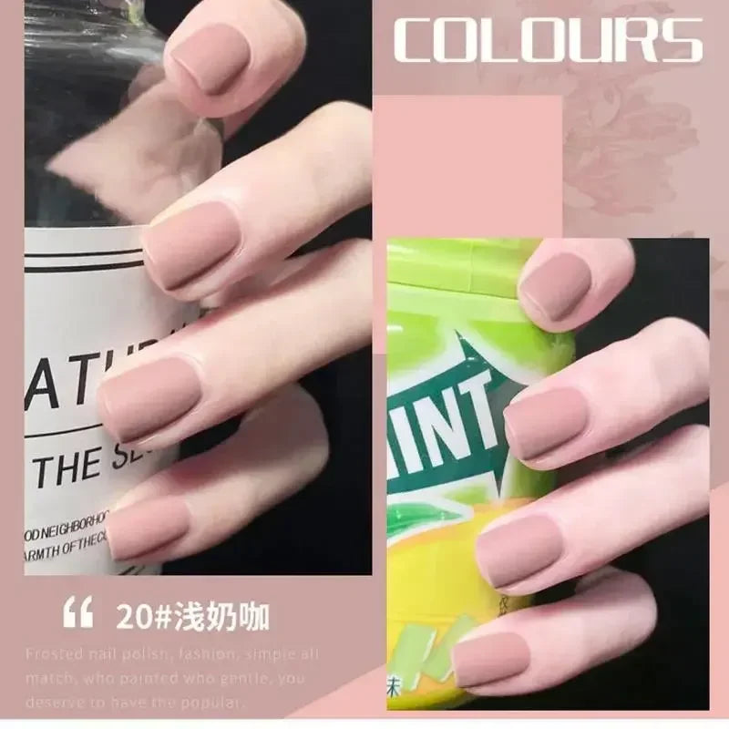 Handaiyan 12ml Frosted Matte Nail Gel Polish – Quick Dry