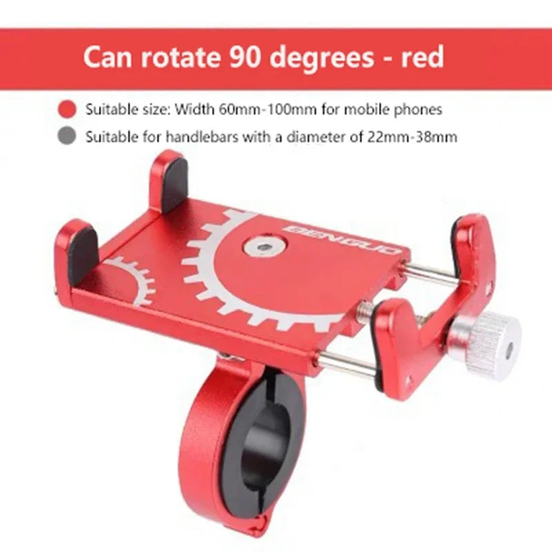 Universal Bike & Motorcycle Handlebar Phone Mount – Metal