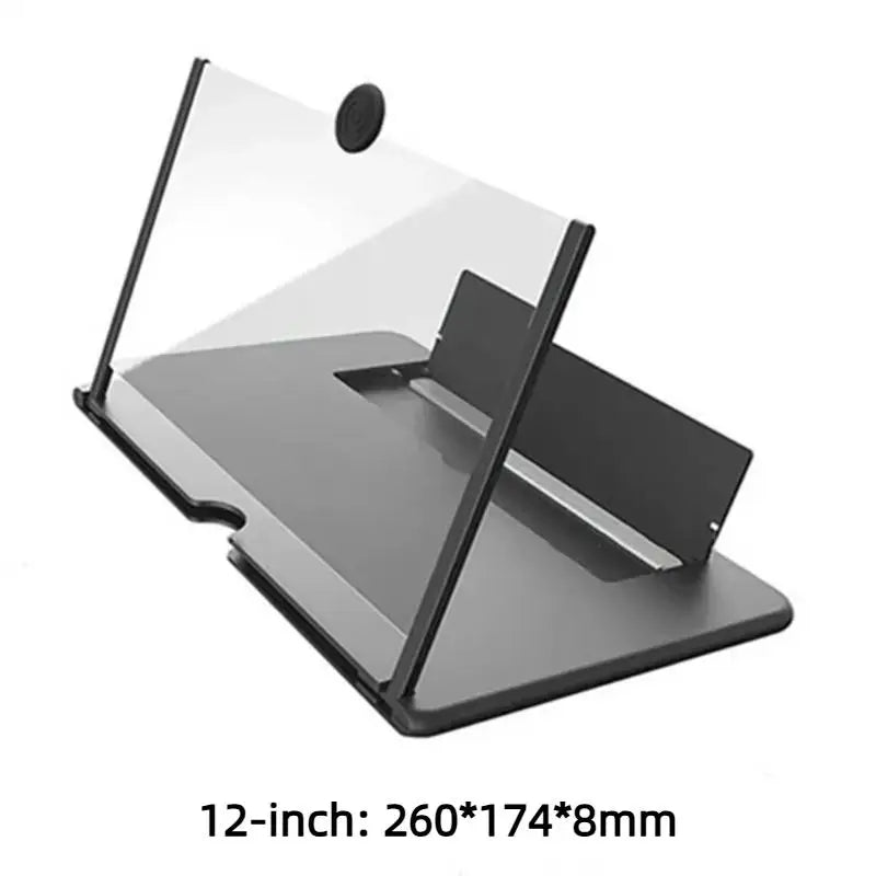 Foldable HD Phone Screen Magnifier – 3-4X Blue Light Filter