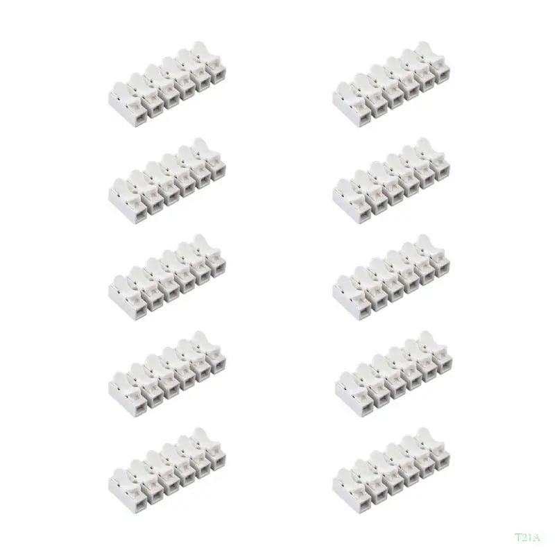 T21A Press-Type Quick Wire Connector Terminals – 10-Pack