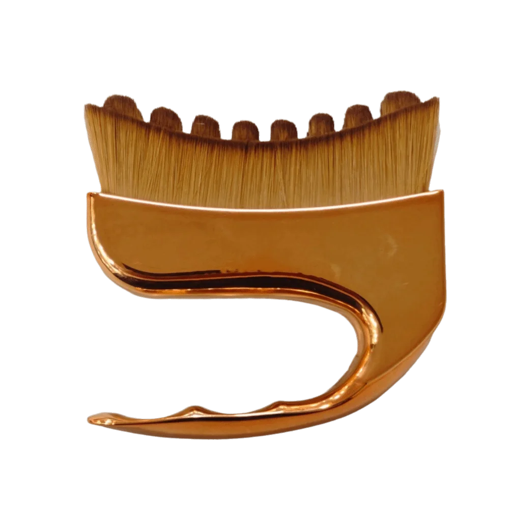 Soft Bristle Face & Neck Massage Brush | Ergonomic Handle