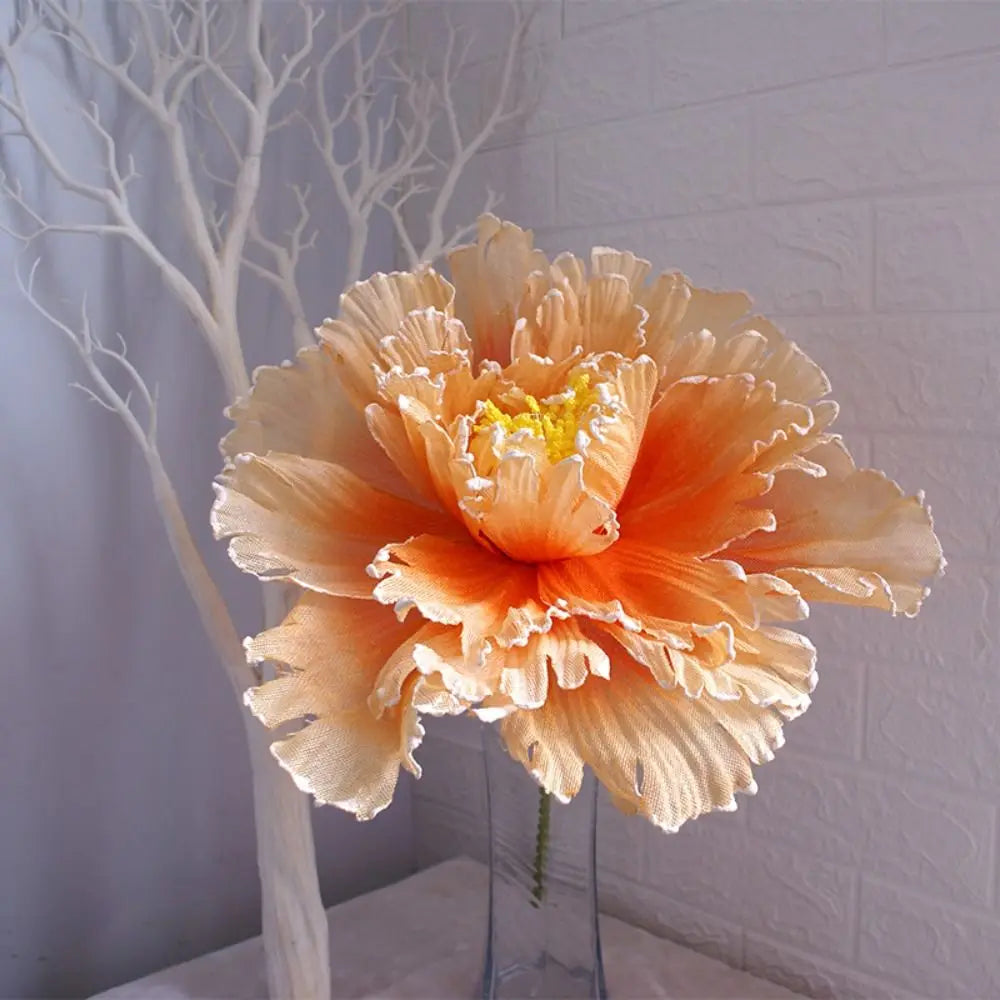 Large Artificial Silk Peony Flower Head 30cm – Wedding & Home Décor
