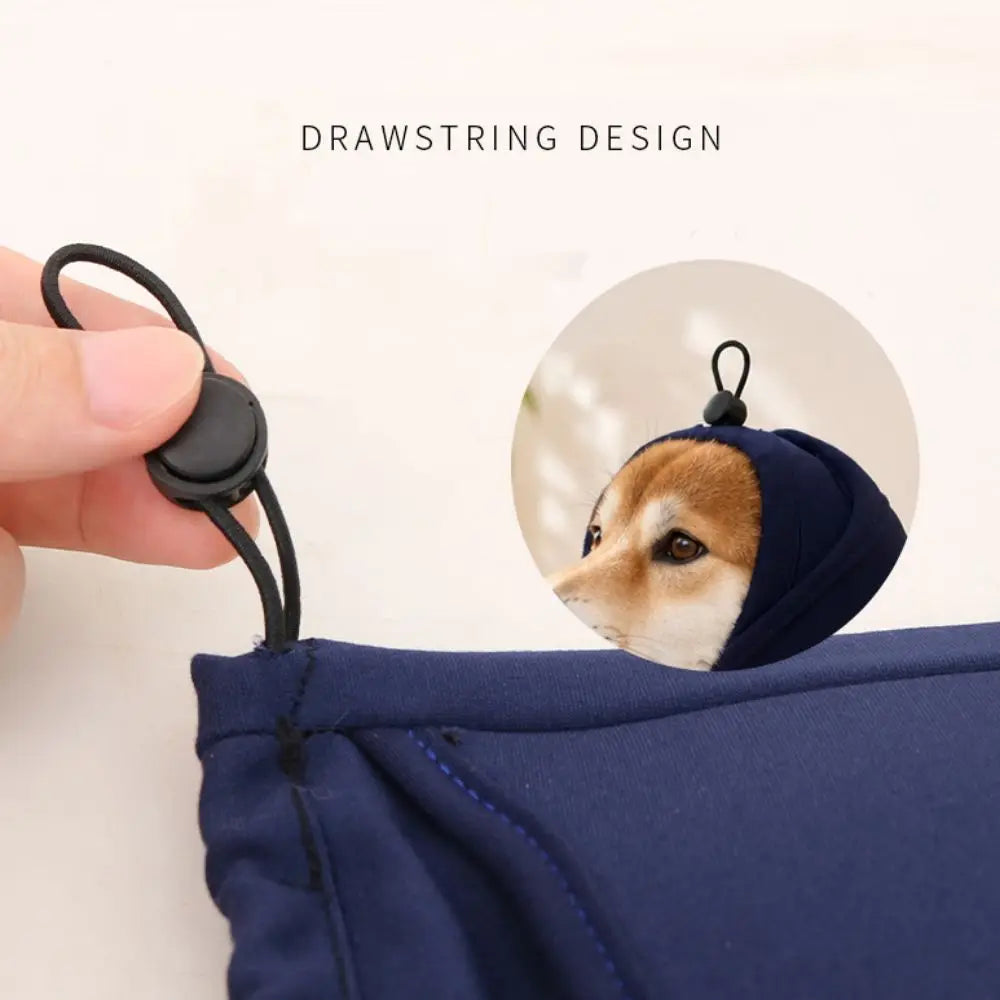Adjustable Dog Calming Head Wrap – Noise Reducing Ear Cover