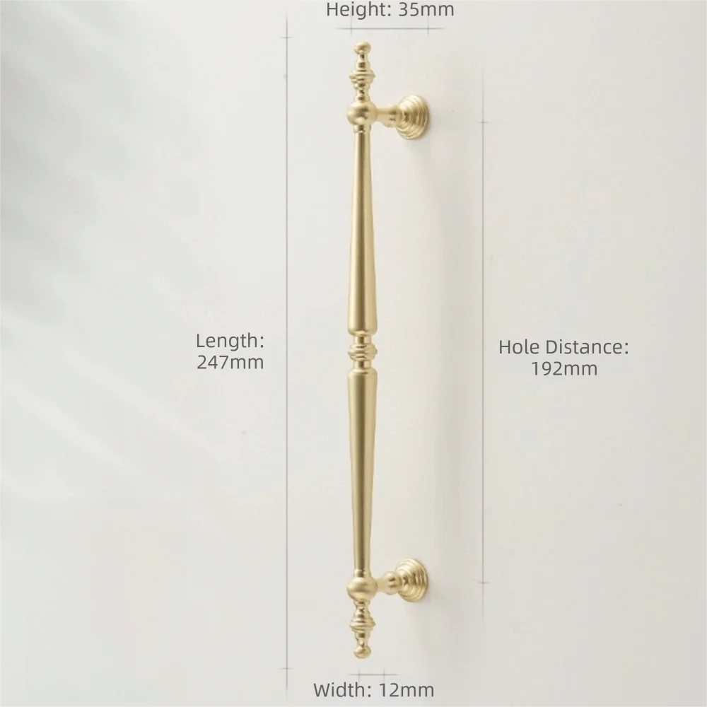 Zinc Alloy Vintage Cabinet Handles – Double Hole Drawer Pulls