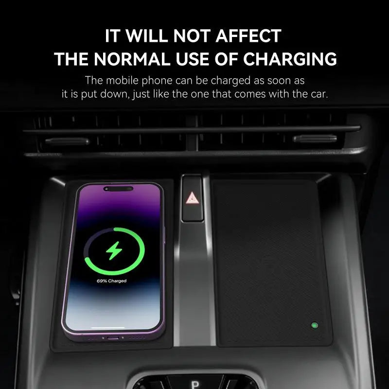 Toyota BZ4X 2026 Silicone Wireless Charging Console Mat