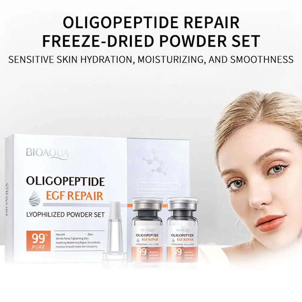 BIOAQUA EGF Lyophilized Powder Ampoule Serum Set – 6 Bottles