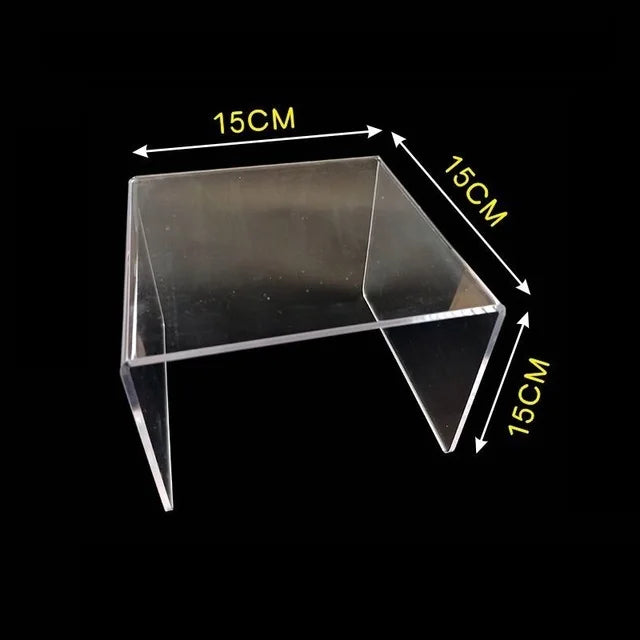 U-Shape Acrylic Display Risers – 15 Sizes | Jewelry & Figures