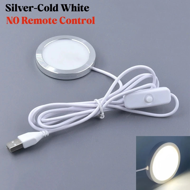 USB RGB LED Lamp Base 3W – Jewelry Display & Cabinet Light