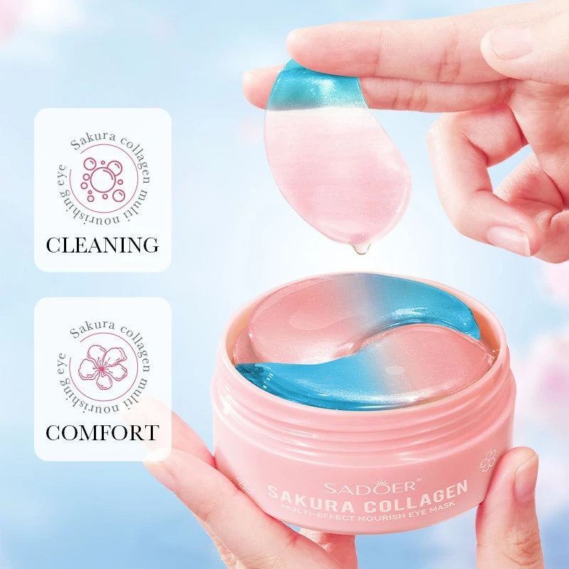 SADOER Sakura Collagen Eye Mask – 60 Nourishing Patches