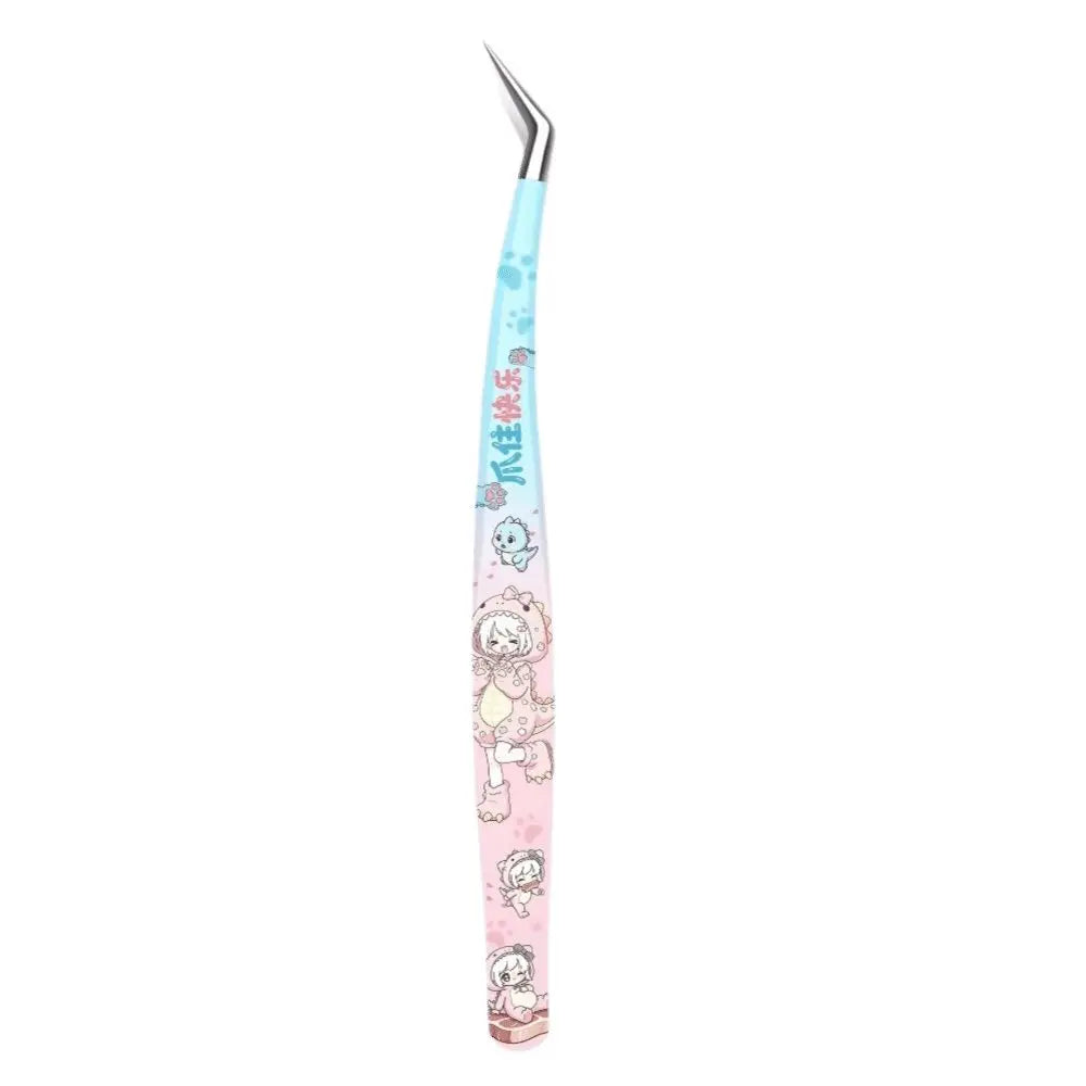 Stainless Steel Precision Tweezers – Fine Tip Beauty & Craft