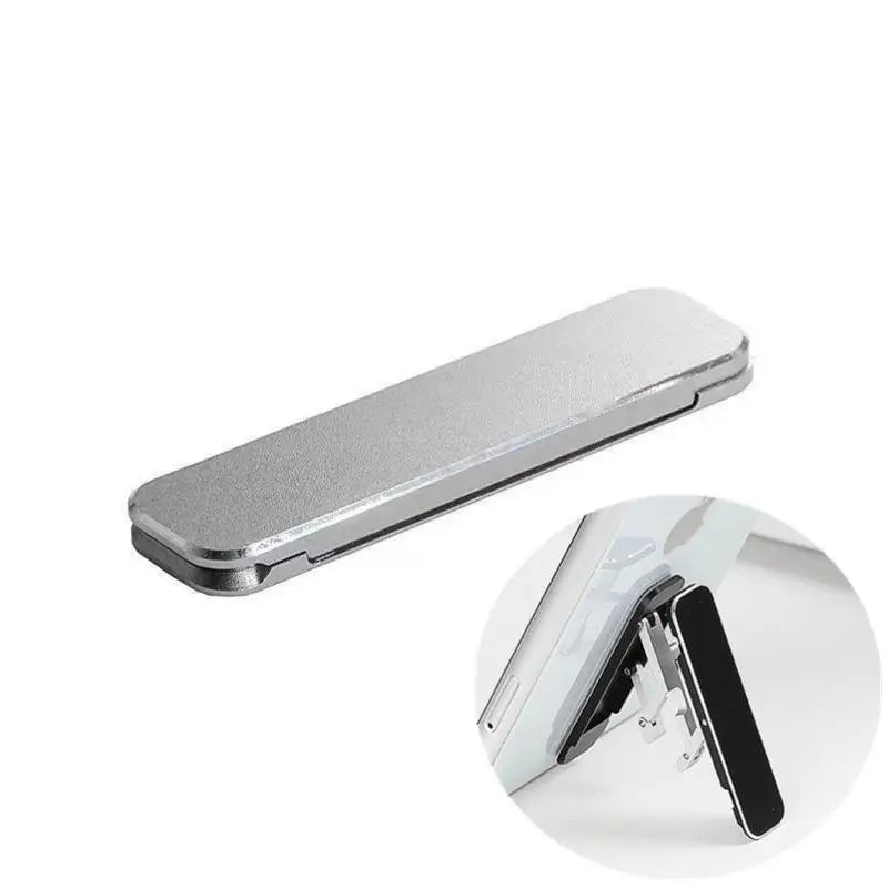 Mini Foldable Aluminum Phone Stand | Adjustable Desktop Holder