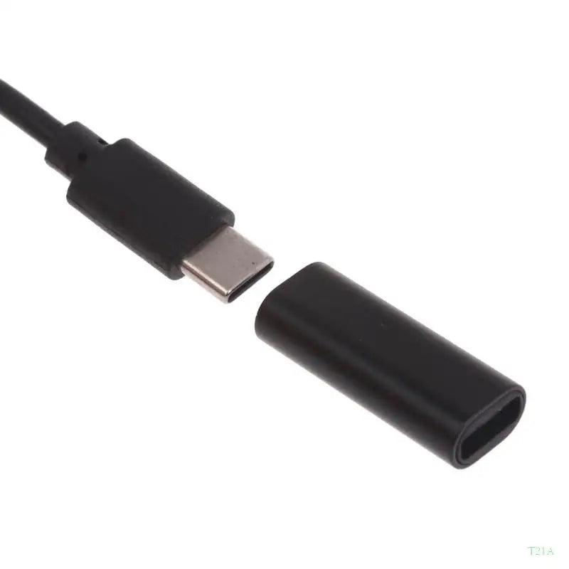 USB-C to 3.5x1.35mm 12V DC Power Cable – LED, Router, 1m