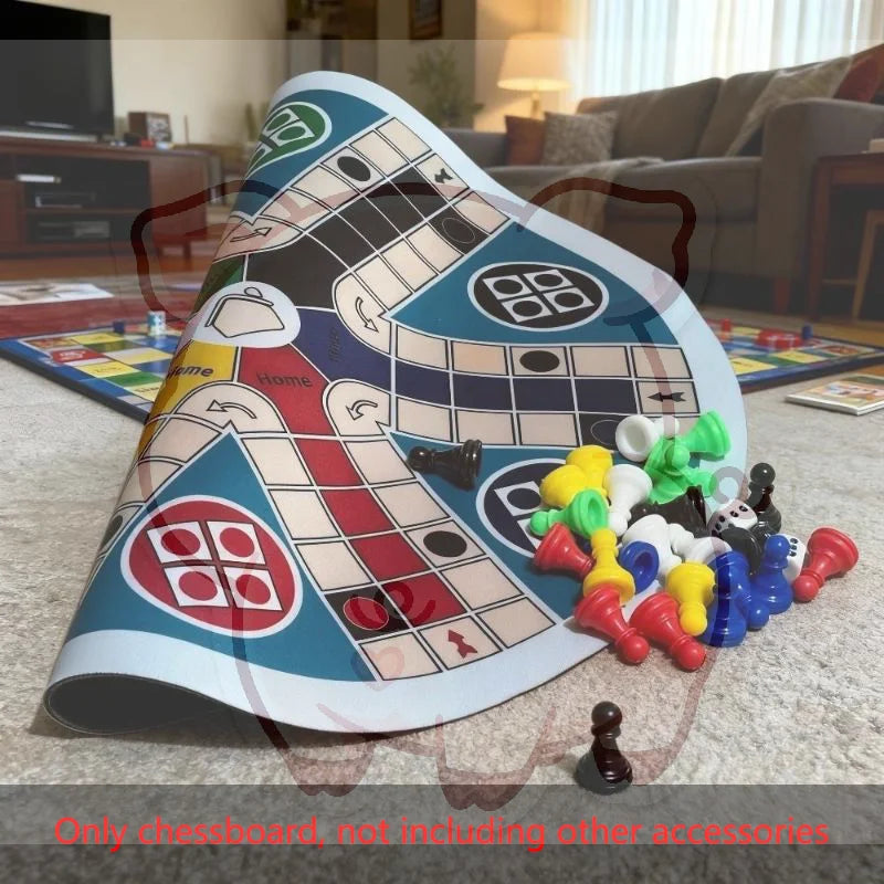 Portable Flying Chess Game for 2–6 Players | Family Board Game