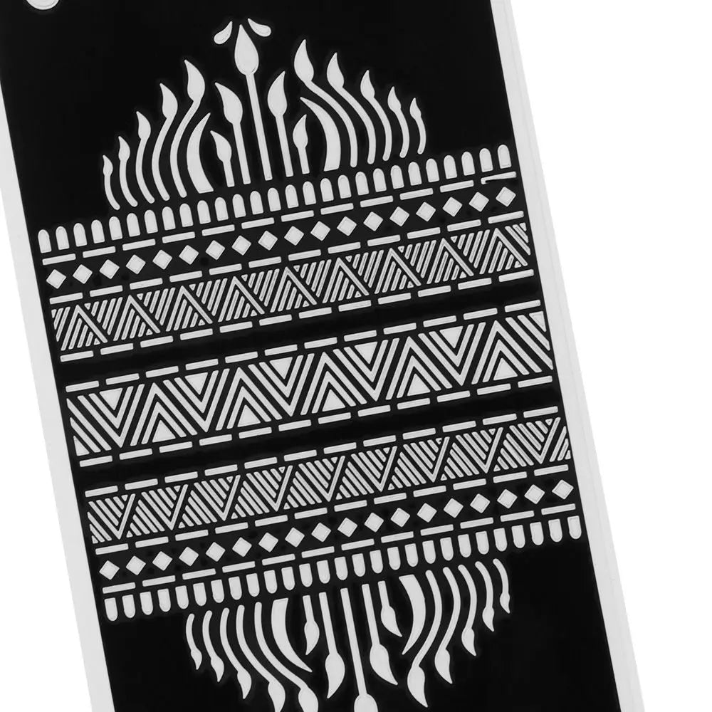 Mehndi Henna Stencil Sticker – DIY Temporary Body Art