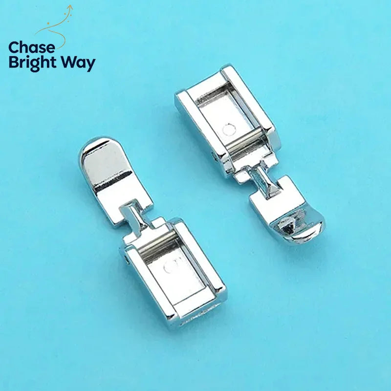Zipper Presser Foot Left Right Narrow – Low Shank Snap-On