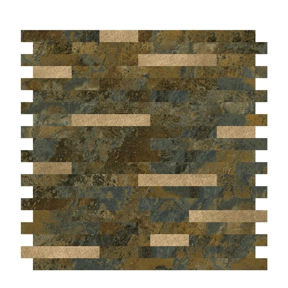 Self-Adhesive Mosaic Tile Stickers | PVC Kitchen Backsplash