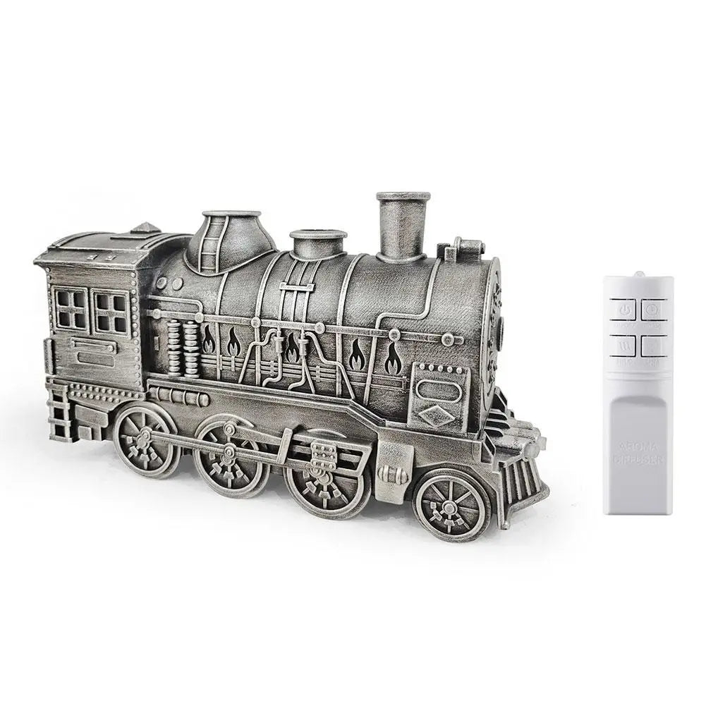 Vintage Train Humidifier & Aromatherapy Diffuser | LED Ambient