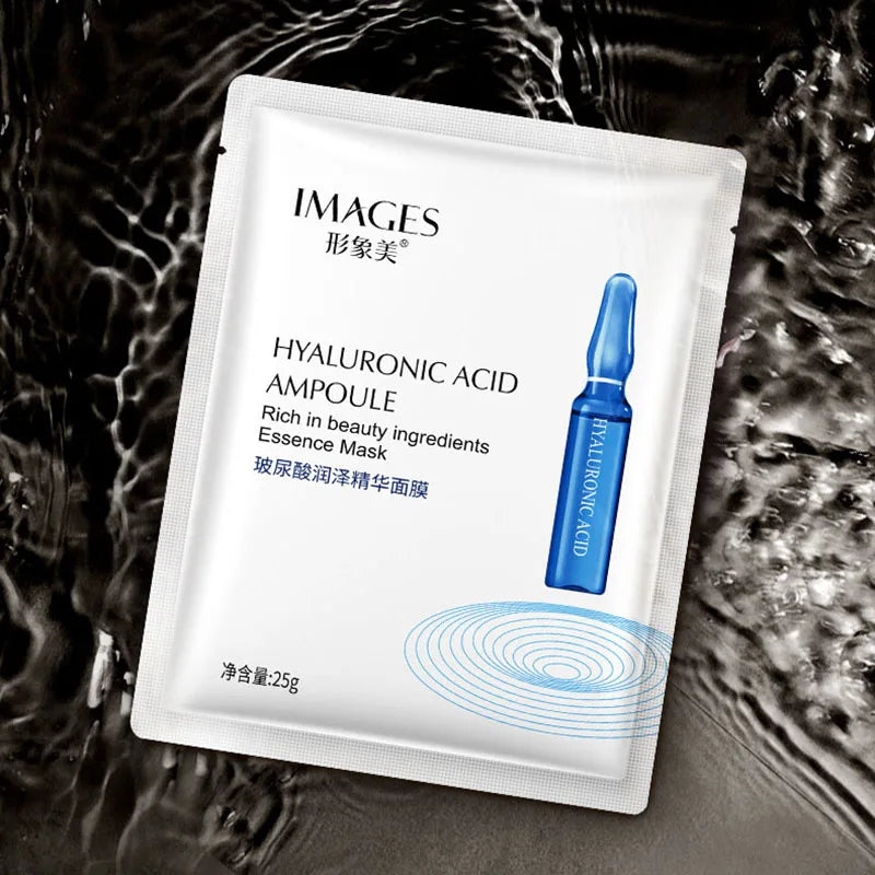 10-Pack Hyaluronic Acid & Niacinamide Sheet Face Masks