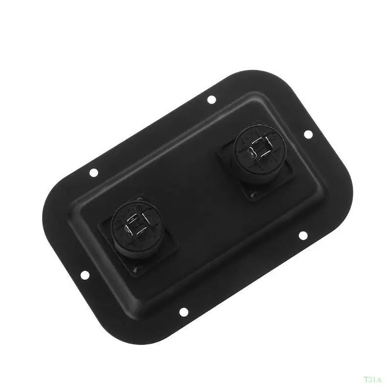 T21A Speaker Junction Box Backplate for SpeakOn PA Cabinet
