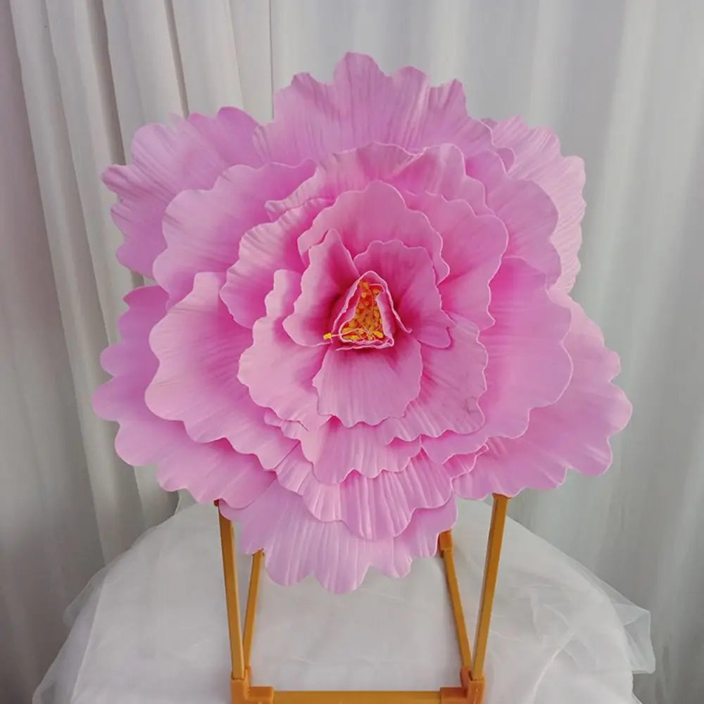 Giant 50cm PE Foam Rose Flower Head – Wedding Party Backdrop