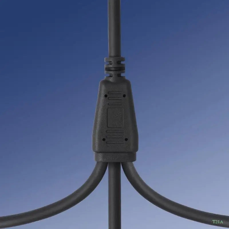 XLR Y-Splitter Cable – OFC, Alloy Housing, 60cm | T21A