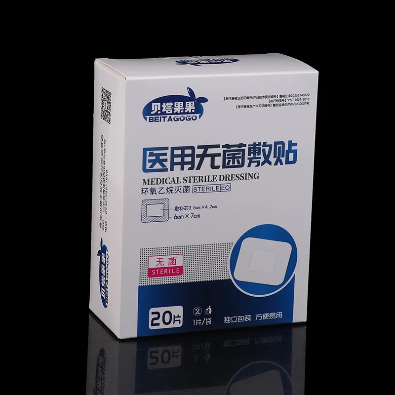 Waterproof Wound Dressing 20pc – Sterile Transparent Bandages