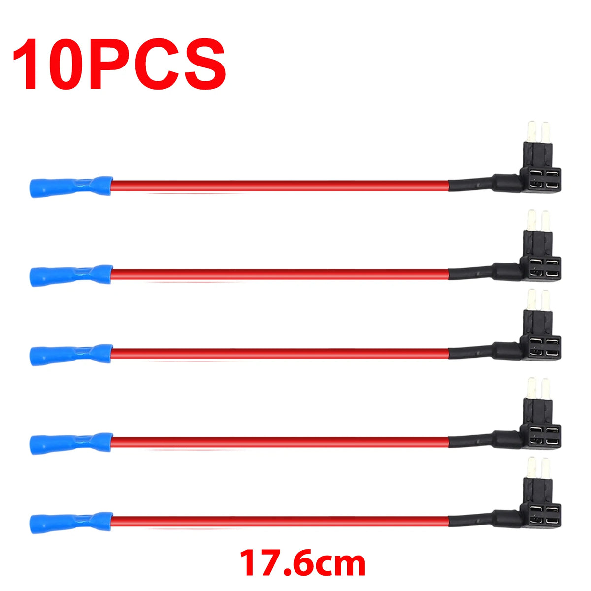 M2 Car Fuse Tap Blade Holder Circuit Adapter – 5-Pack ATM/APM