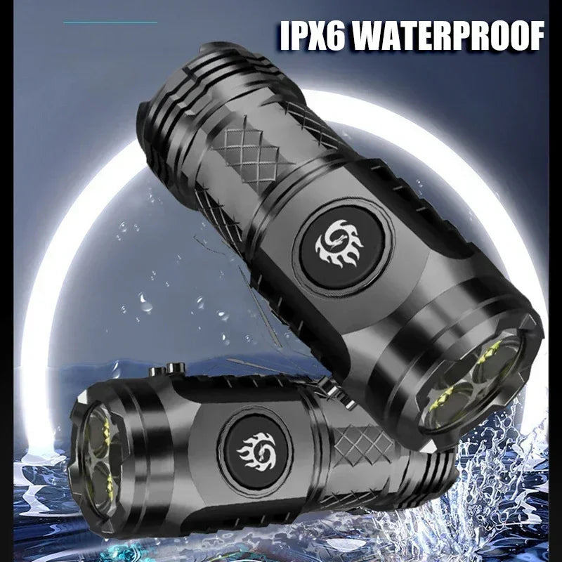 SAMMY LED Pen Flashlight – Type-C Rechargeable, 350+ Lumens
