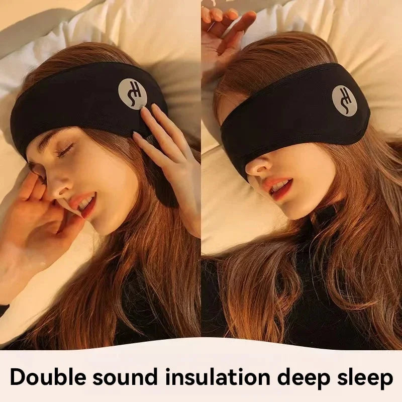 Blackout Sleep Eye Mask with Earplugs – Light & Noise Block