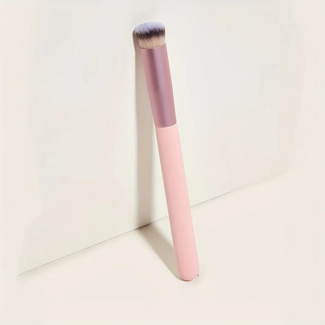 Pink Concealer Eye Socket Blending Brush – Wool Fiber