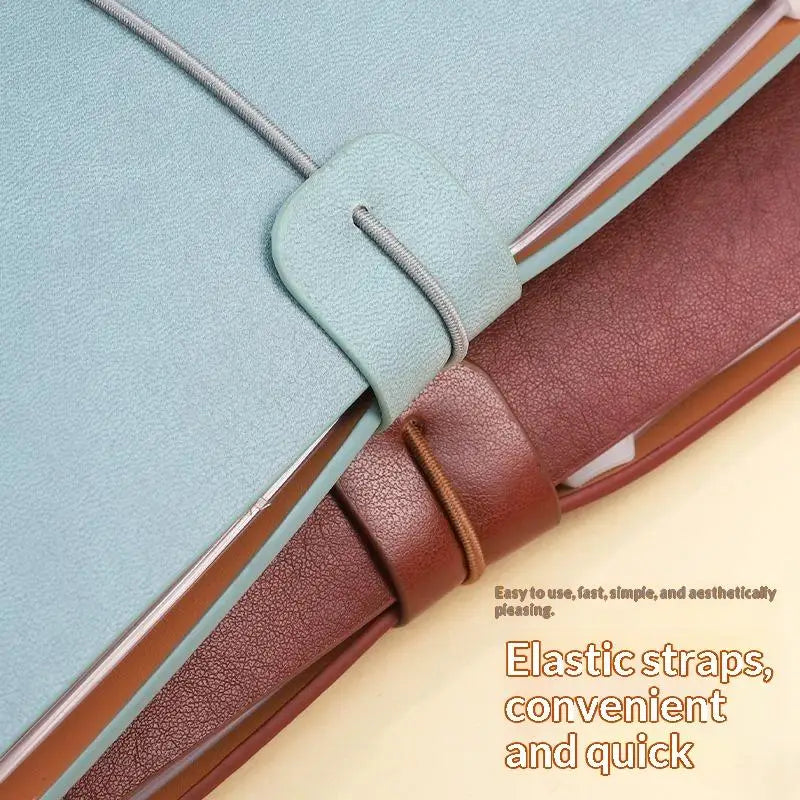 Vintage Faux Leather Refillable Notebook | Loose Leaf Journal