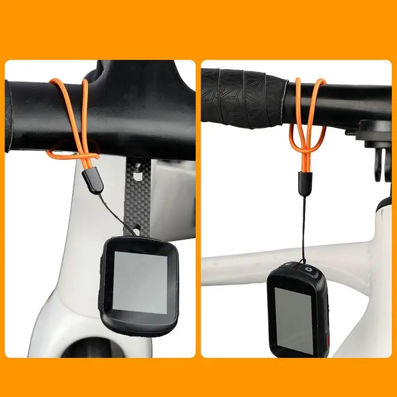 Elastic Anti-Loss Hanging Rope – USB & Bike Device Tether 3-Pack