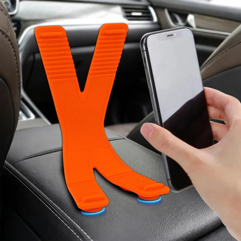 X-Style Silicone Phone Holder – Universal Desk & Car Mount
