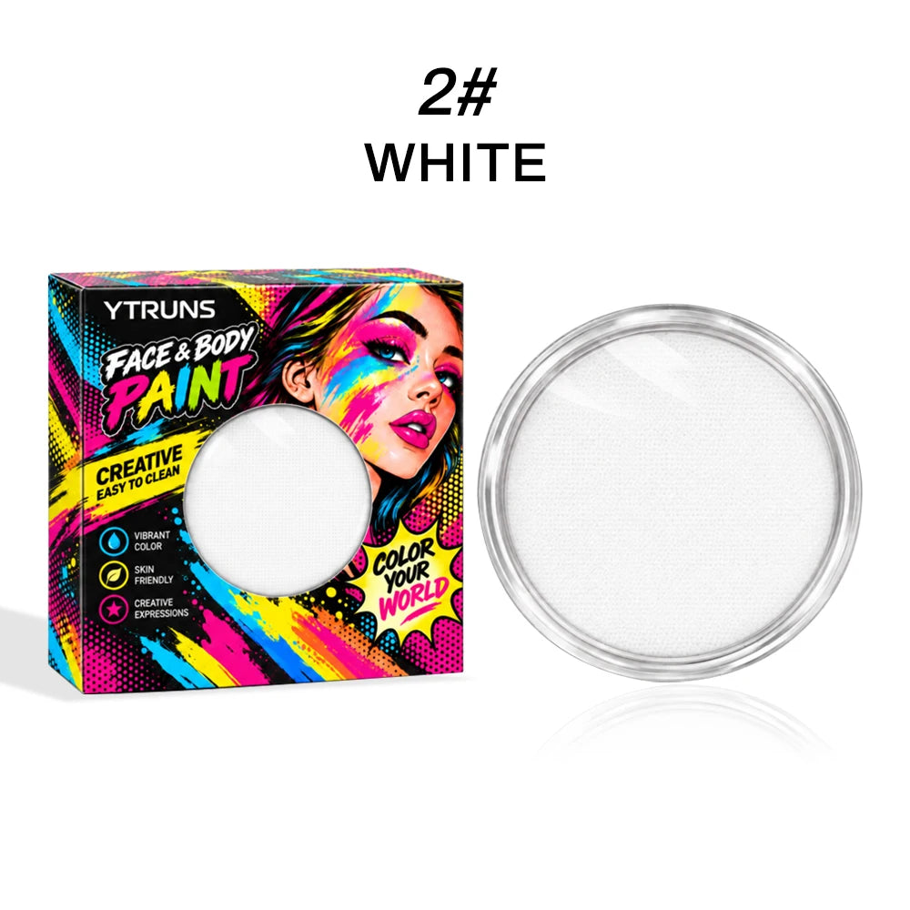 YTRUNS Water-Soluble Face & Body Paint Palette | Makeup