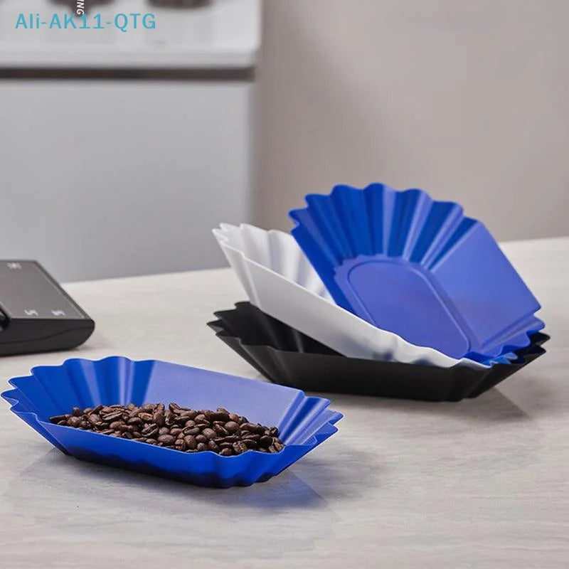 Oval Plastic Coffee Bean Display Tray – Reusable Serving Tray