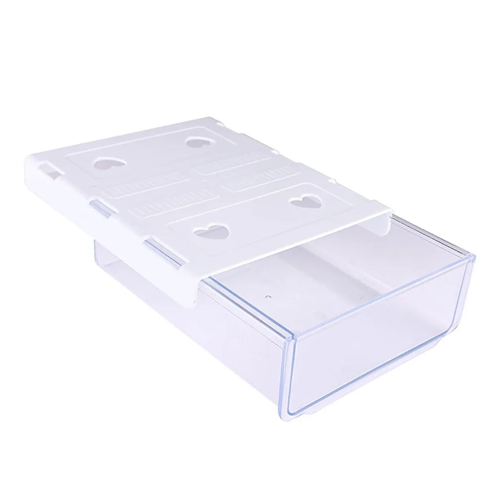 Self-Adhesive Under Desk Drawer Organizer – Gray & White