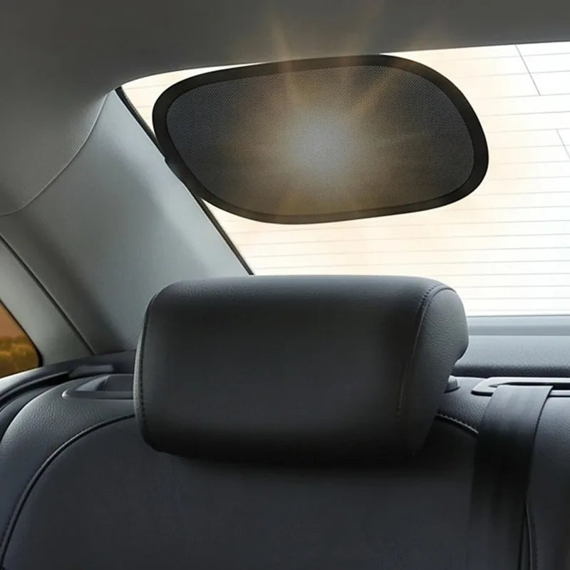 2-Pack Car Side Window Sunshade – UV Block Mesh Cover