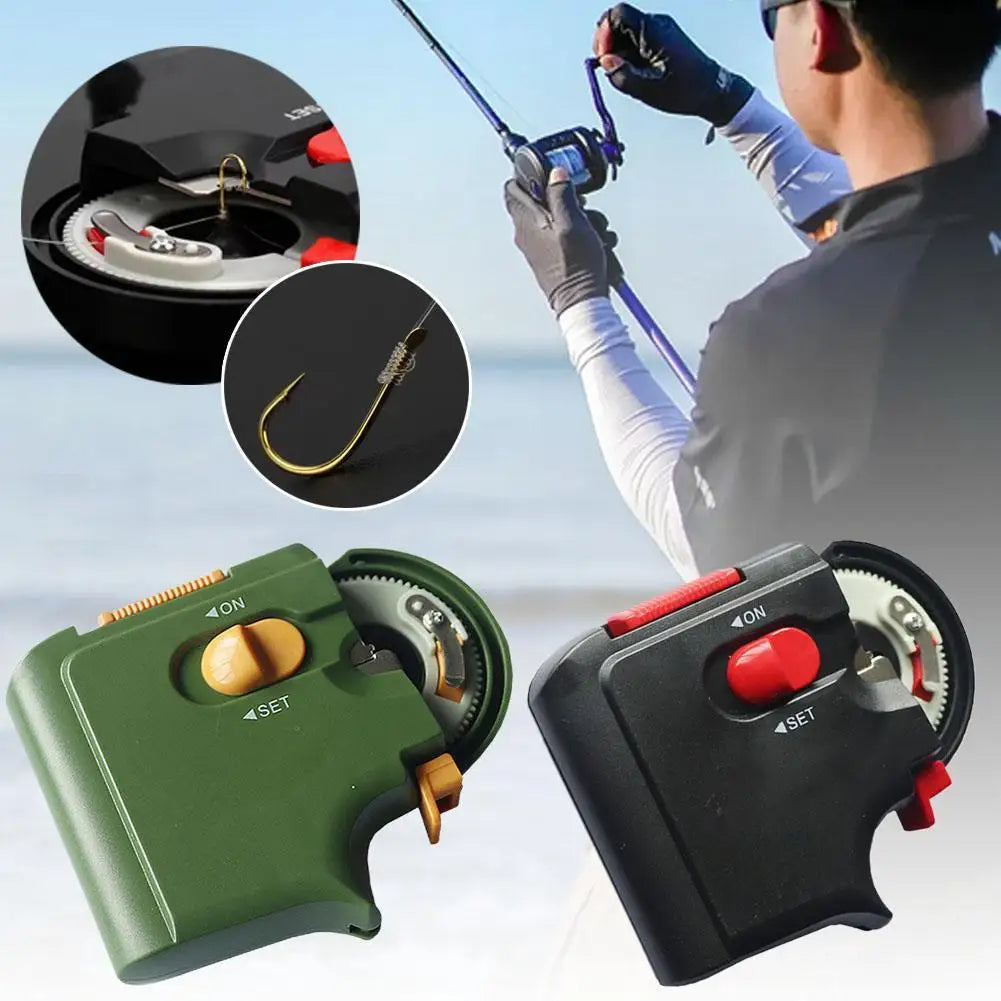Electric Automatic Fishing Hook Tying Machine | Portable Tier