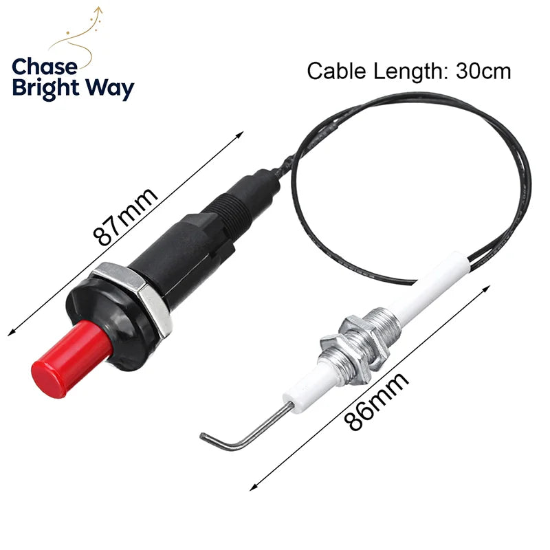 Push Button Piezo Spark Igniter – Gas Stove BBQ Grill Replacement