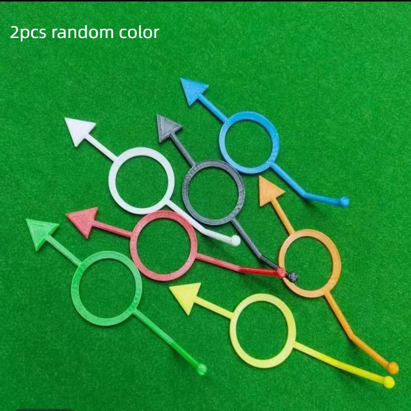Pool Billiards Aiming Guide Markers – 10-Pack Training Aid
