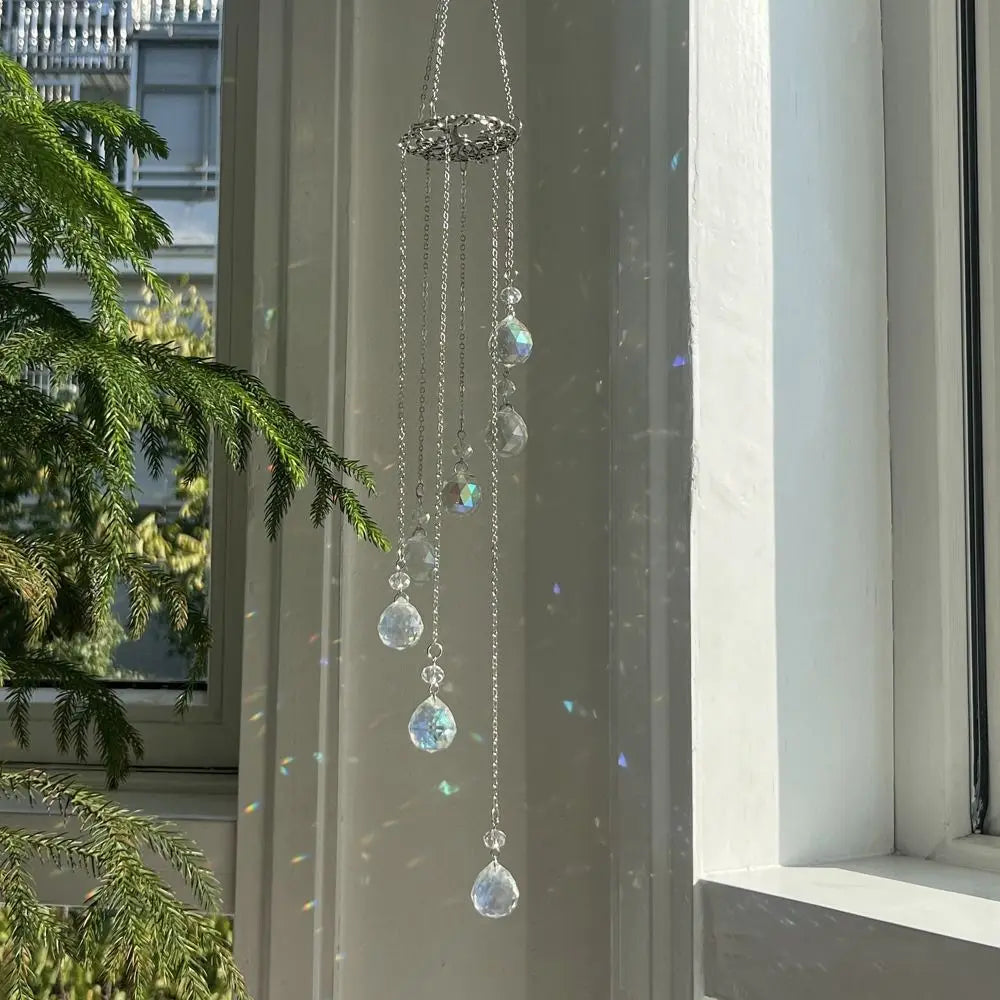 AB Crystal Sun Catcher Rainbow Maker – Tree of Life Pendant