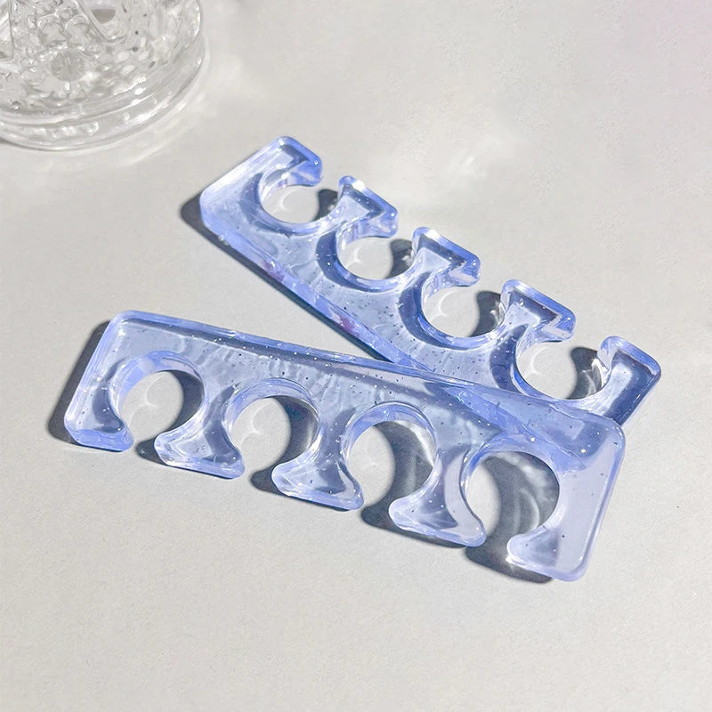 Soft Silicone Toe & Finger Separators – 1 Pair | C-Shape
