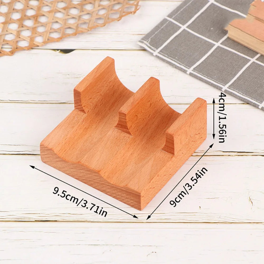 Wooden U-Shape Sushi Rack – Elegant Taco & Food Stand