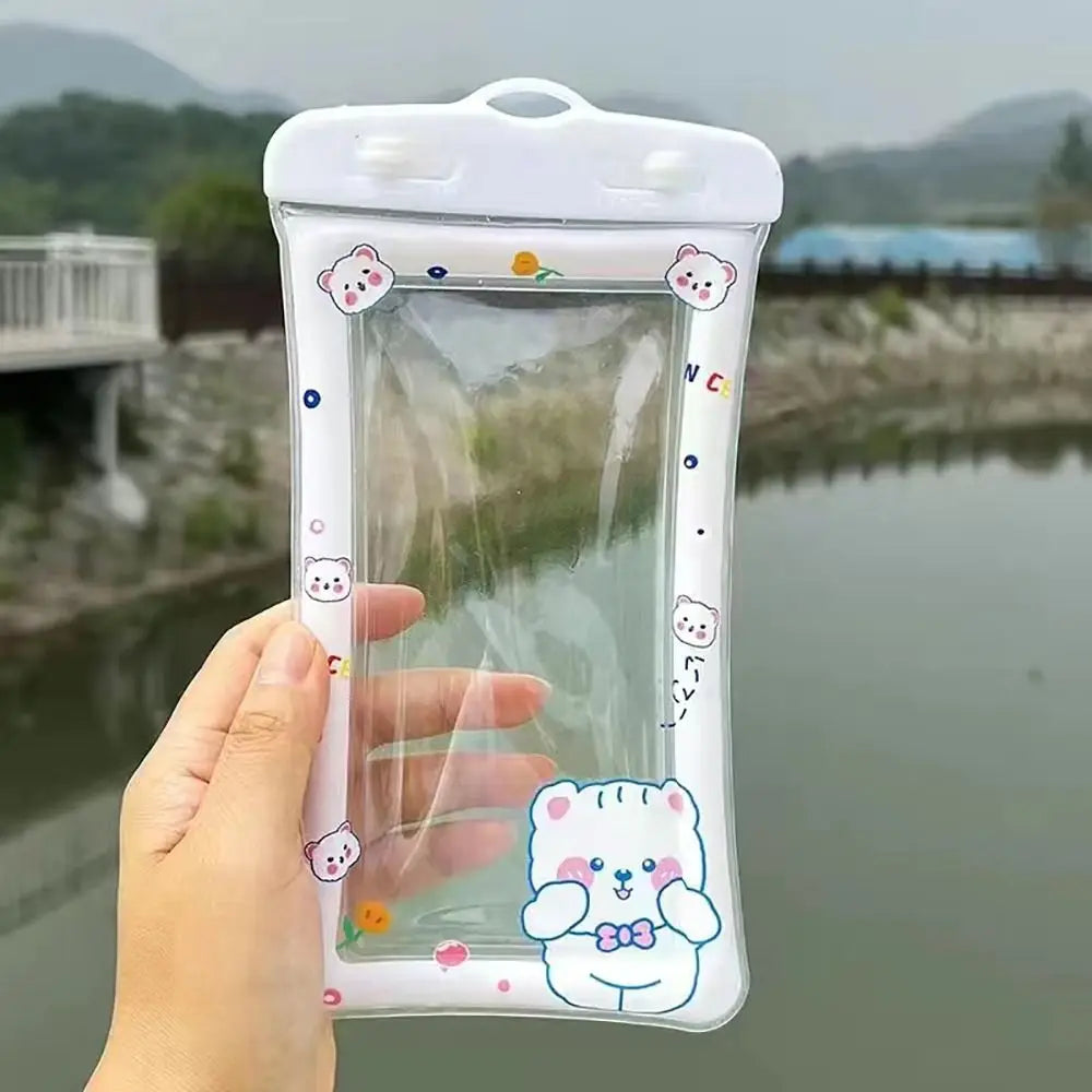 Waterproof Cartoon Rabbit Phone Bag – Shockproof Crossbody Case