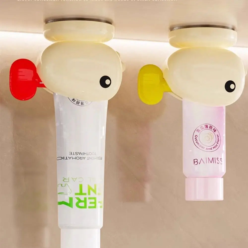 Whale Toothpaste Squeezer – Suction Cup Punch-Free Holder