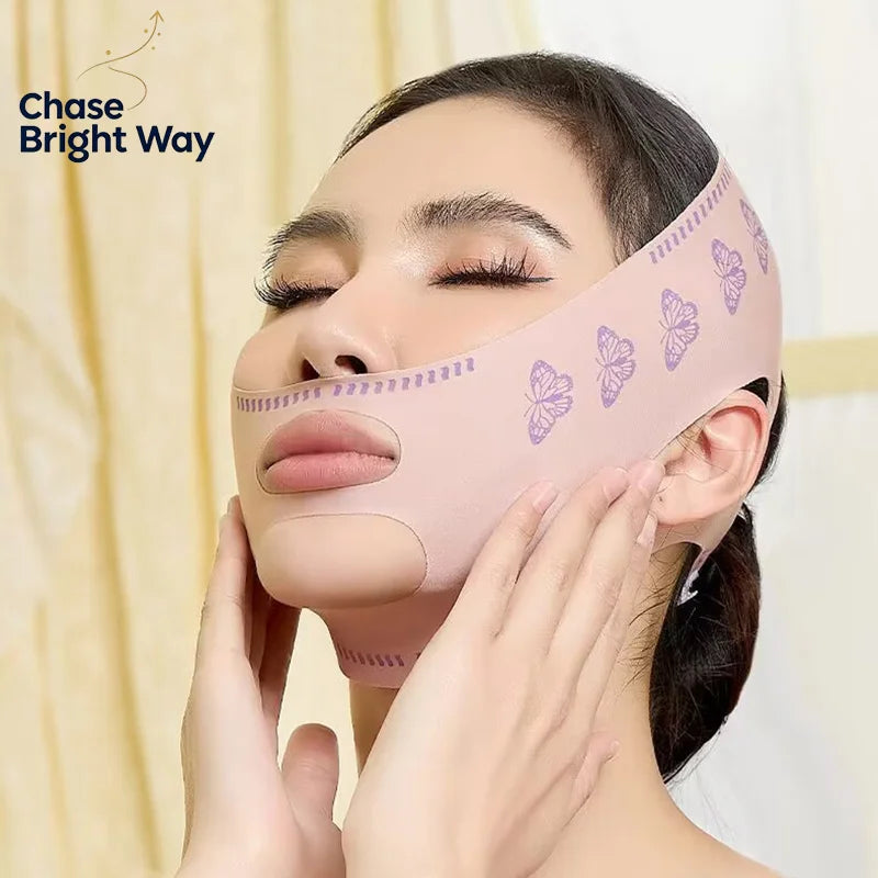 V-Line Face Shaping Band – Chin Lift & Cheek Contouring Mask