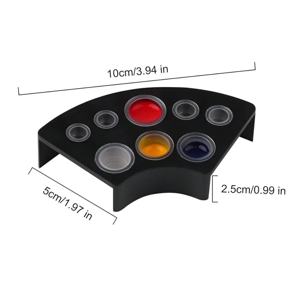 Tattoo Ink Cup Holder Stand – 7, 8 & 21 Hole Pigment Tray