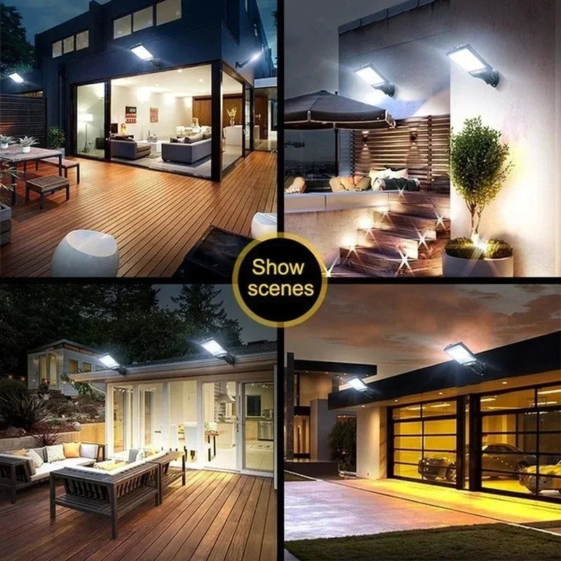 Solar Motion Sensor Light – 3 Modes IP65 Waterproof COB LED