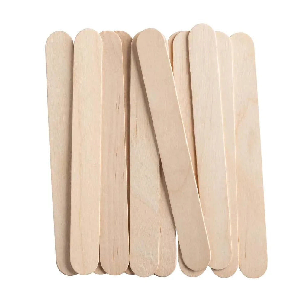 Wooden Craft Sticks – Epoxy Stirring & Popsicle Sticks 50–150 Pc