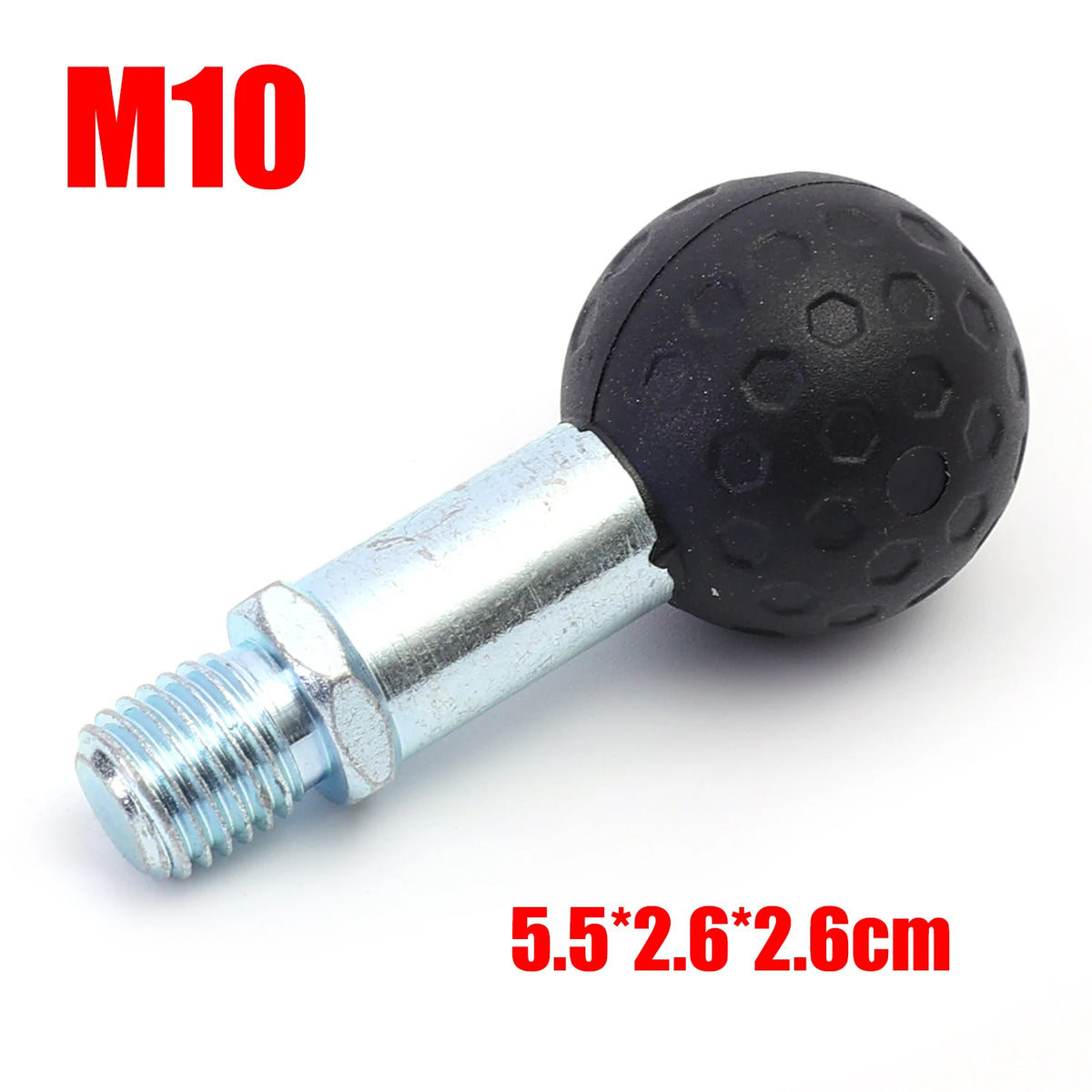 Motorcycle Ball Head Mount Adapter – M8/M10 Mirror Bracket